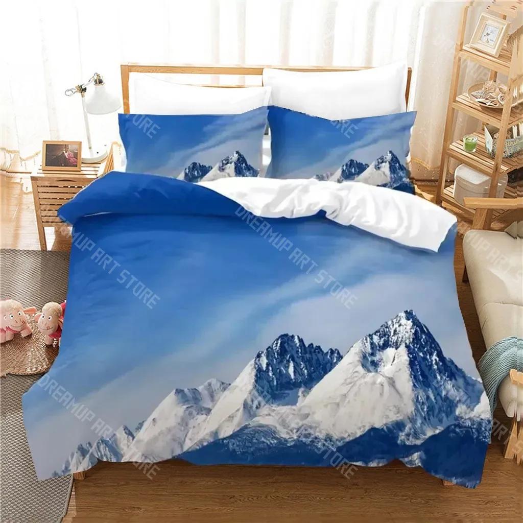 Beautiful  Scenery Bedding Set Duvet Cover Set Bedding Digital Printing Bed Linen Queen Size Bedding Set Fashion Design