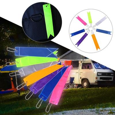 Pendant Bag Keychain Adults Children Ornaments Reflectors Reflective Strip Car Keyrings Reflective Pendant Reflective Keychains