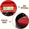 1pc Magnetic Post Level, Folding Magnetic Post Level with Elastic Loop for Hands-free Work