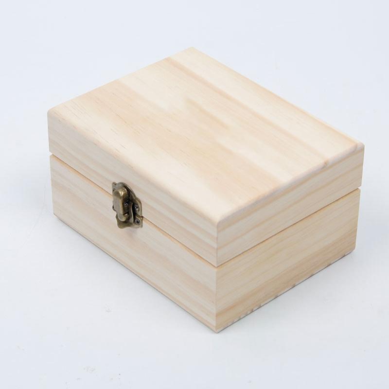 12/25 Grids Wooden Storage Box Organizer For Essential Oil Carrying Case Aromatherapy Container Treasure Jewelry Storage Box