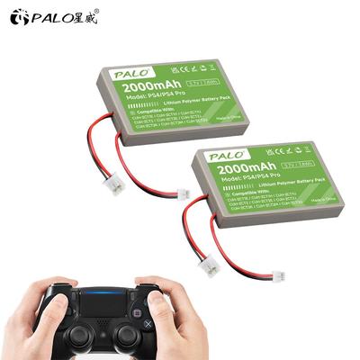 PALO 2000mAh Controller Battery Fit for Sony PS4,PS4 Pro/Slim Gamepad Wireless Controller CUH-ZCT1E CUH-ZCT1U CUH-ZCT2 or CUH-ZCT2U Replace Battery