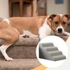 3/4 Step Pet Stair Memory Foam Sponge Dog Sofa Steps New Pet Ramp Stairs  Pet Supplies
