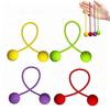 4-Piece Finger Exercise & Stress Relief Bead Toy Set with Storage Bag