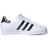 Adidas Originals Superstar Synthetisches Leder Langlebige Low-Top Skate Schuhe Damen Sneaker Weiß FY0258