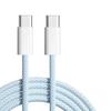Apple iPhone 15/16 Braided PD60W Fast Charging Cable, Type-C for Huawei/Xiaomi.