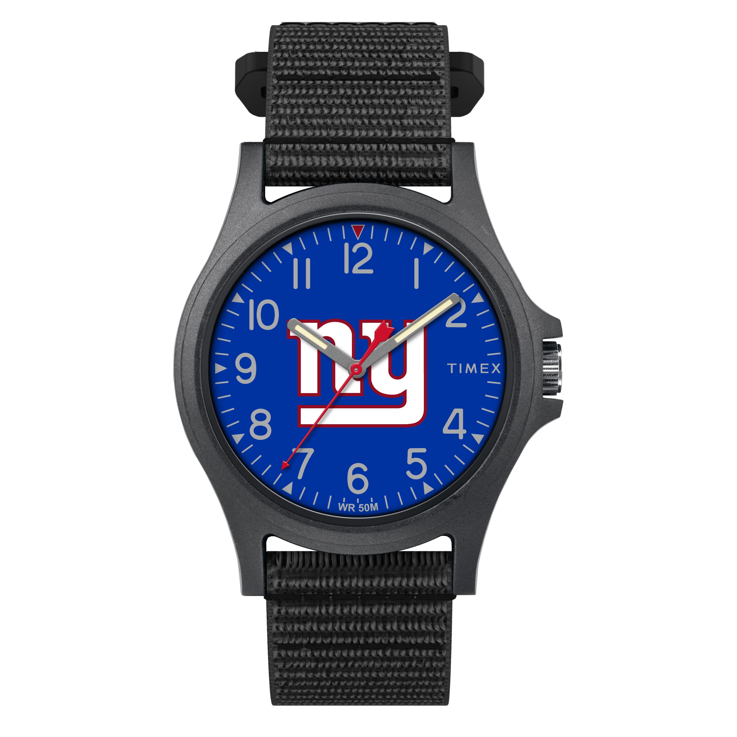 

Часы Timex Men s NFL Pride 40 мм, New York Giants, один размер, современные