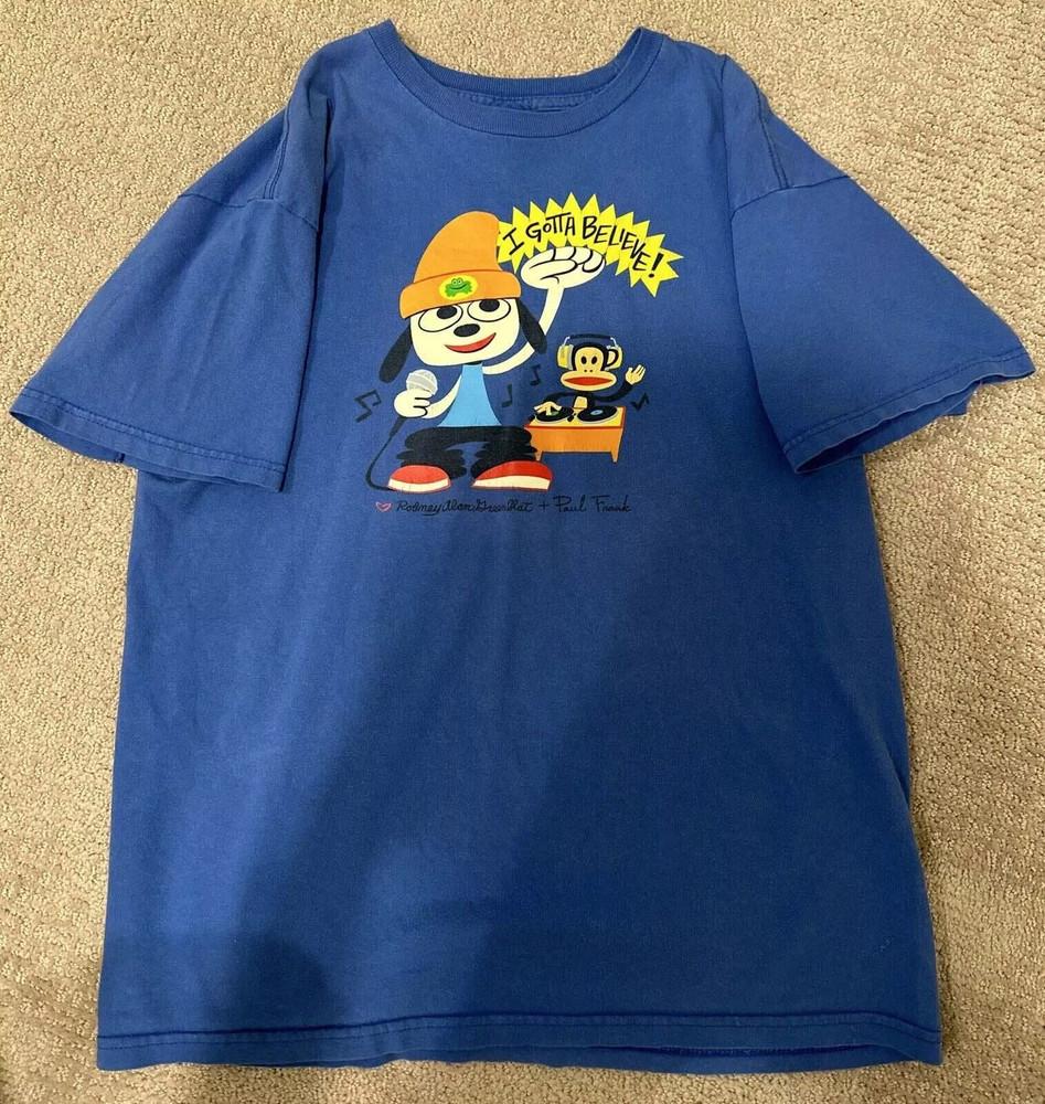PaRappa the Rapper I Gotta Believe Королевский синий Полный размер S-5XL Унисекс Футболка XL