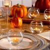Glass Tealight Candle Holder Round Clear Votive Candle Holders for table decor Candle Holders Bulk for Wedding Decor and Home