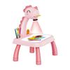Dinosaur Children's Drawing Desk, With Projector, Educational Toy , Removable Projection Table For Kids Gift