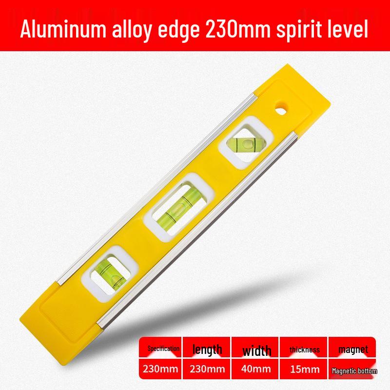 High Precision Magnetic Aluminum Bubble Level Tool
