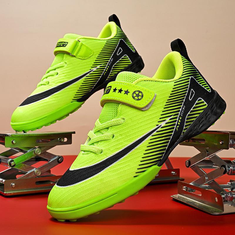 Dětské fotbalové kopačky na mistrovství světa pro chlapce a dospívající studenty ženy TF lisovky AG kolíky soutěžní tréninkové boty