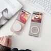 Transparent Magnetic Phone Case for Motorola Razr 60 Pro 50 Ultra Mooto Razr 60 50 Wireless Charging Hinge Protective Cover