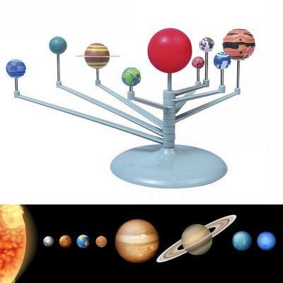 Éducatif Science Motorisé Système Solaire Terre Planètes Astronomie Modèle Soleil