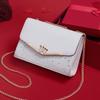 Leather Handbag, Women's Luxury Brand Chain Shoulder Crossbody Bag, Birthday Gift for Women, High-End Present for Girlfriend Or Wife