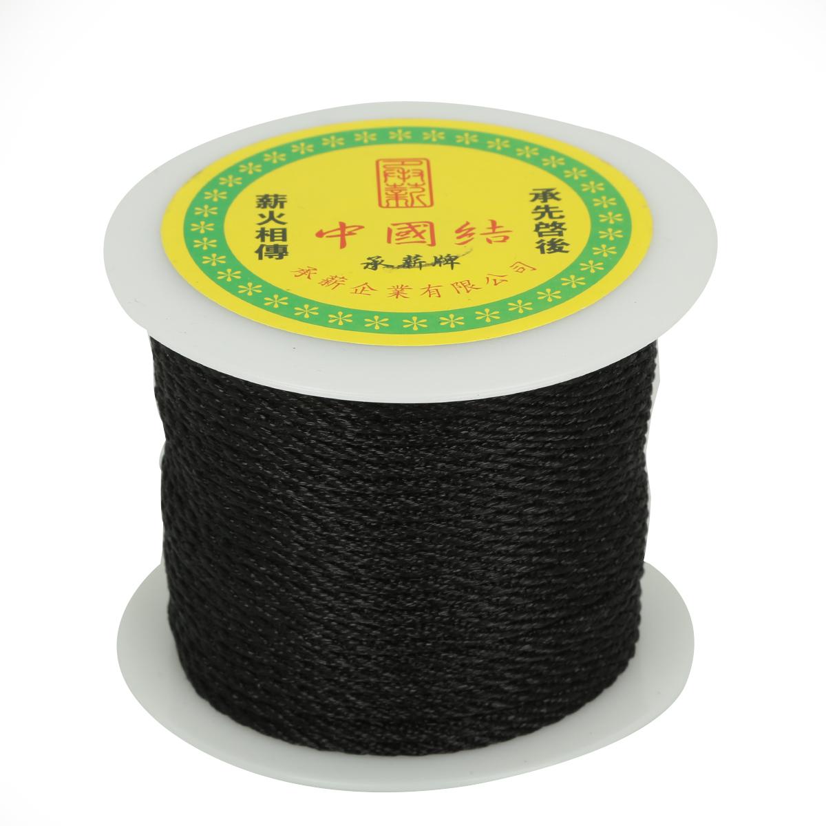 

44 метра Шелковая нить Иньлоу для плетения узлов, бисероплетения, браслетов, ожерелий, плетеная, для DIY ювелирных изделий 2mm 44M