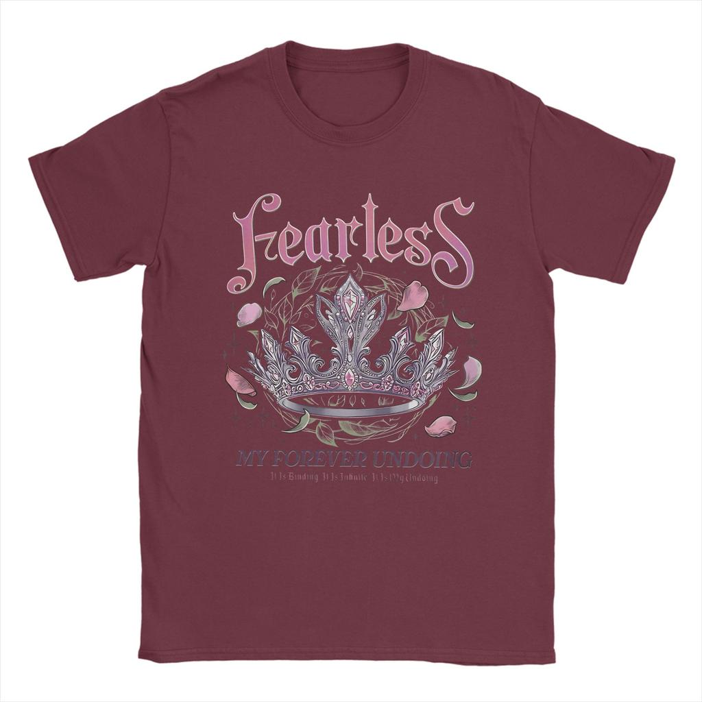 Bookish Romance Fantasy  T Shirts Mens  Pure Cotton Crazy TShirts Crewneck Kai Azer Tee Shirt Short Sleeve Clothes 4XL 5XL 6XL