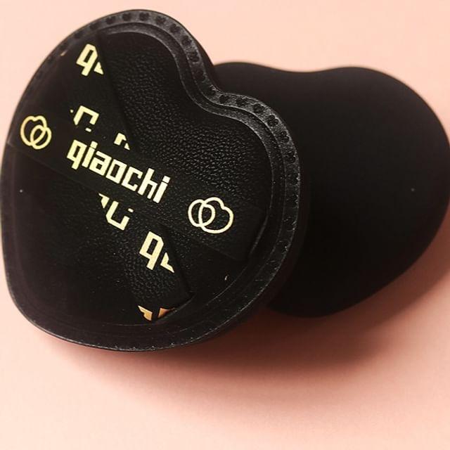 

Sweetpourin - Heart Powder Puff Black