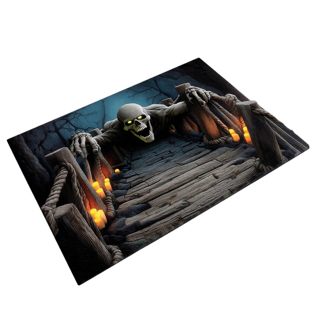Halloween 3D Decorative Wear- Carpet for Entryway Foyer, 40 60