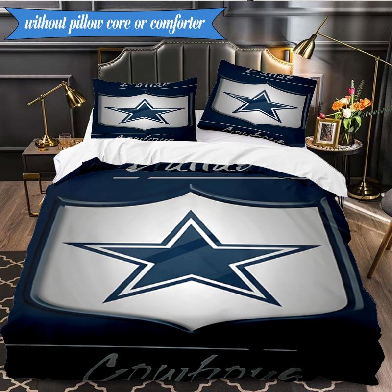 American Flag Cowboys 3pcs Bedding,Including 1pc Duvet Cover And 2pcs Pillowcases Perfect for Christmas,Ideal for Bedroom, Dormitory