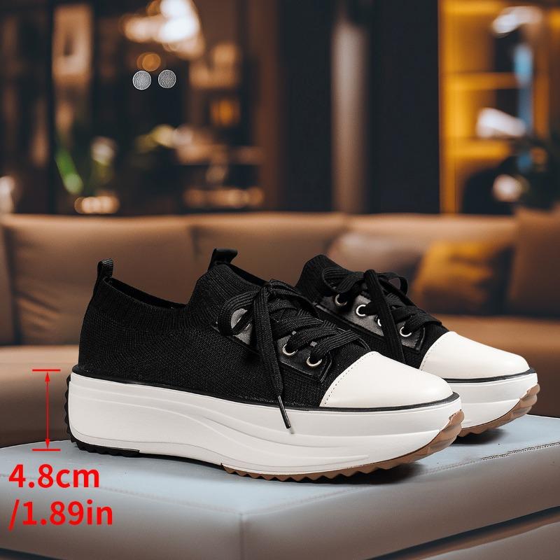 

New women s shoes casual thick-soled fly-woven breathable outdoor sports women s shoes outdoor 3 35 чёрный