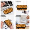 Pencil Bag Roomy Interior Zipper Closure 300D Polyester with Main Compartment Mesh Pocket and Pen Slots for Middle School Students