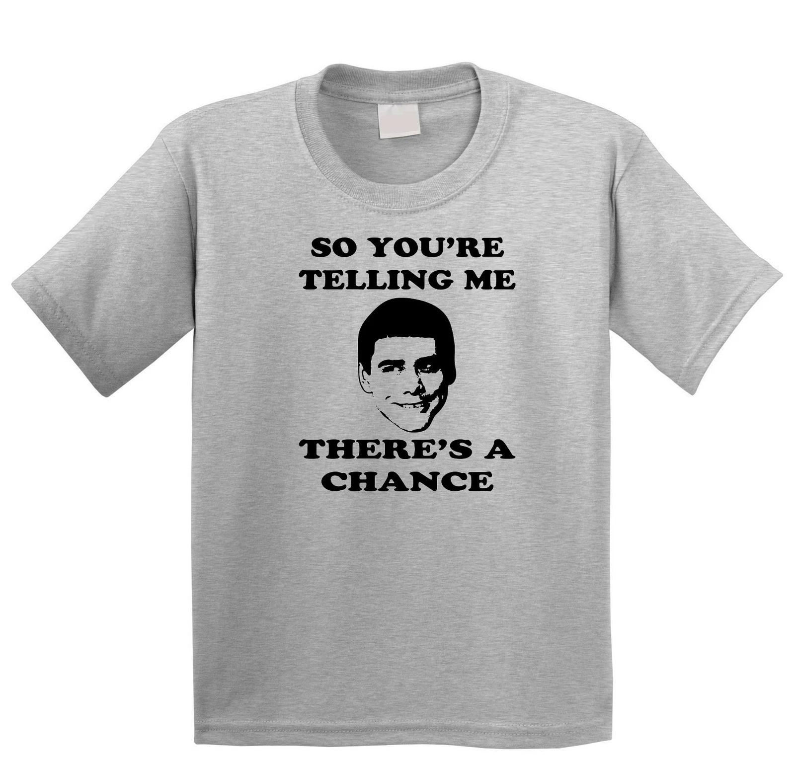 Dumb & and Dumber Lloyd Christmas Jim Carrey Movie Funny Parody Gray T-Shirt XL