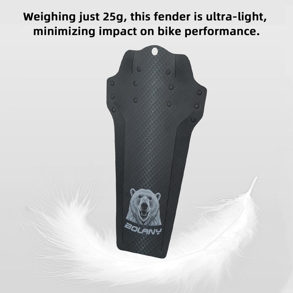Mountain Bike Fender Mud Guard Bike Splash Guard with Cable Ties