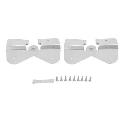 Zawias rury spustowej Aluminiowy Łatwy w montażu Przedłużenie rynny Zawias odchylany do góry do rynny prostokątnej kwadratowej