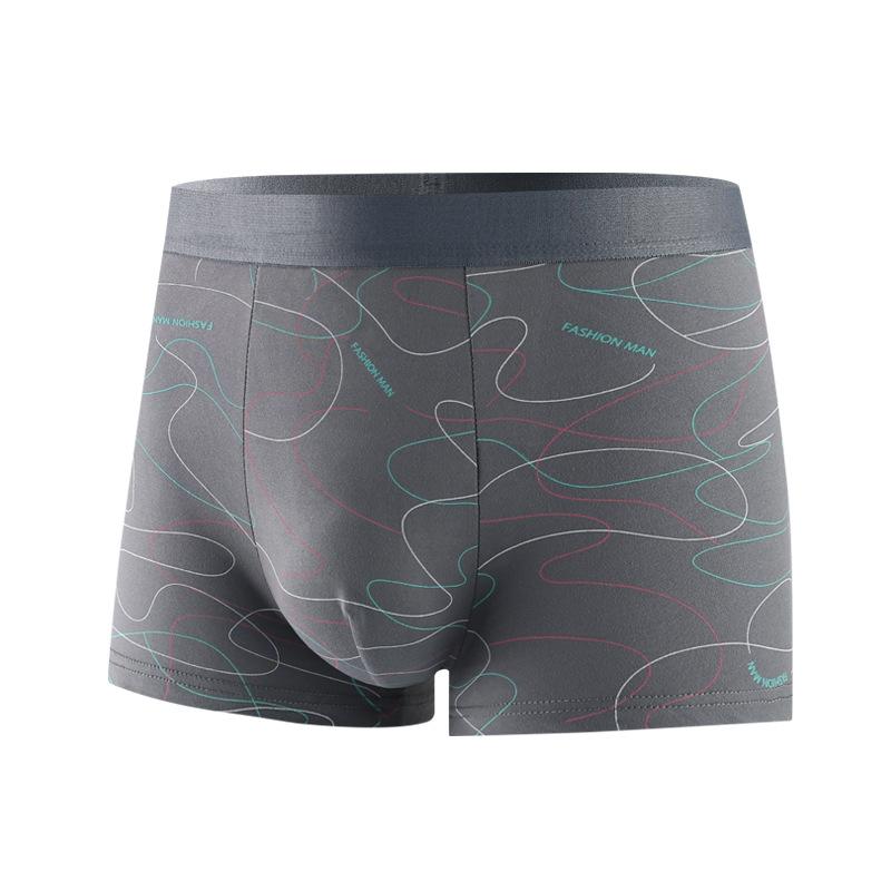 Summer Men's Underwear Men's Four Cornered Shorts Teenagers' Flat Cornered Shorts