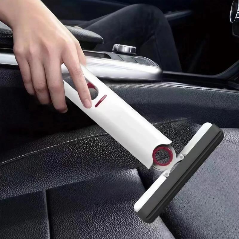 Mini Mop Portable Self-Squeeze Small Mop Hand Free Automatic Cleaning Mop Suitable for Sink, Bathroom, Car Glass, Kitchen