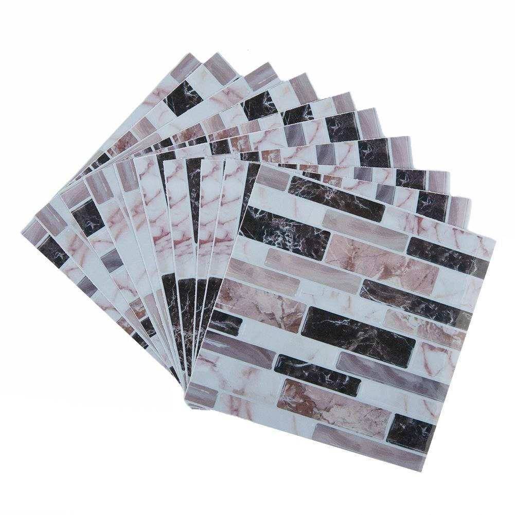 3D Tile Stickers Epoxy And Plastic Home Humidity Resistant