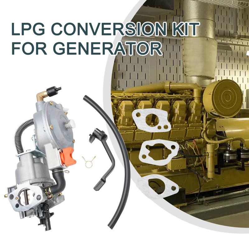 Dual Fuel Carburetor For GX200 160F 168F 170F Generator LPG- Conversion Kit 6.5HP 3500W Gasoline- Engine Parts Accessories