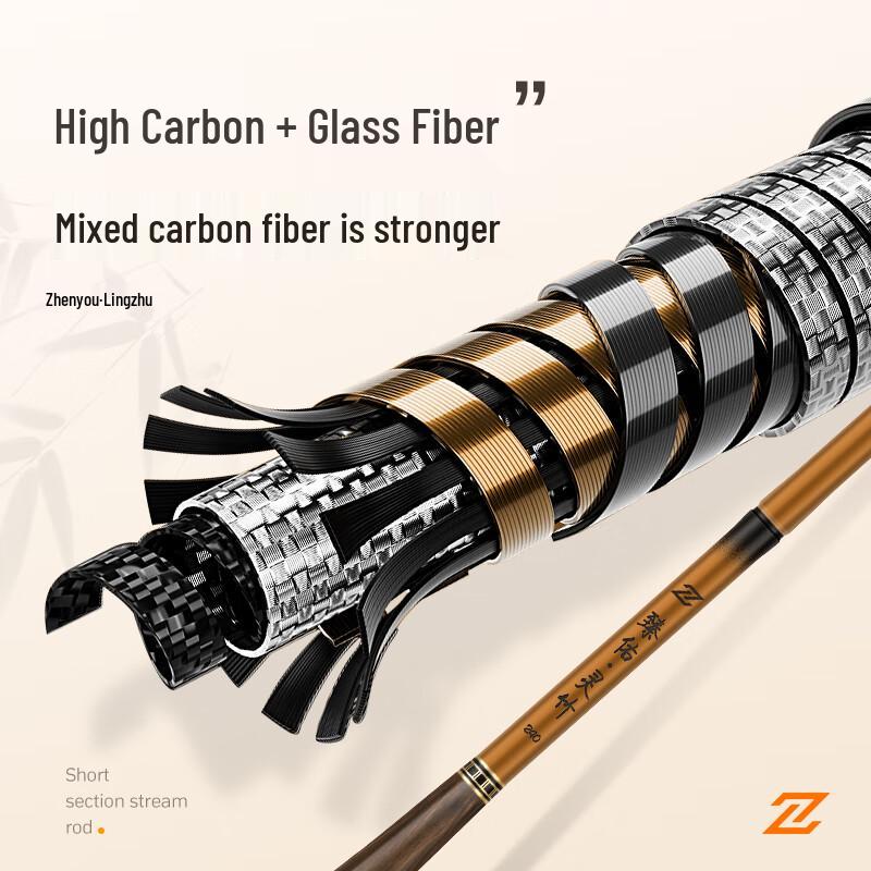 Grsaed Kids' Imitation Bamboo Fishing Rod Set