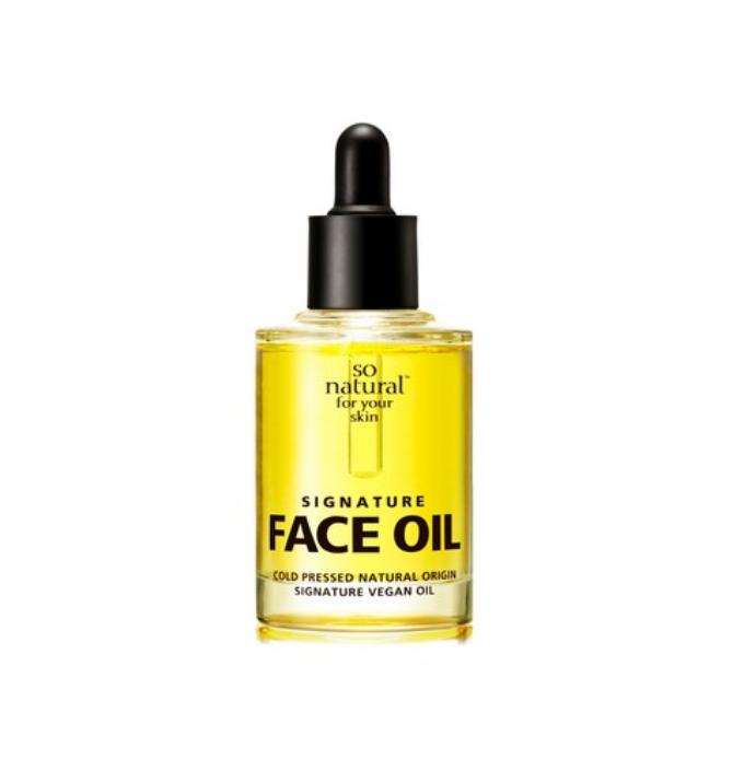 So Natural Signature Face Oil 30ml – Deep Moisture & Glow