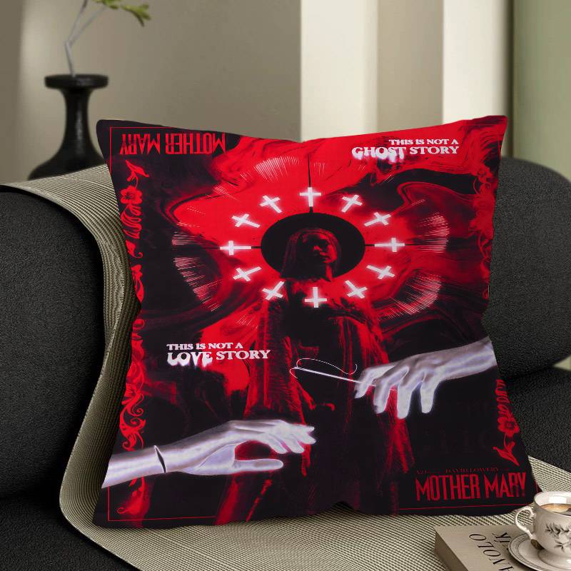 Movie Mother Mary Cushion Cover Car Throw Pillow Case For Sofa Car Christmas Gift 40X40Cm 45X45Cm