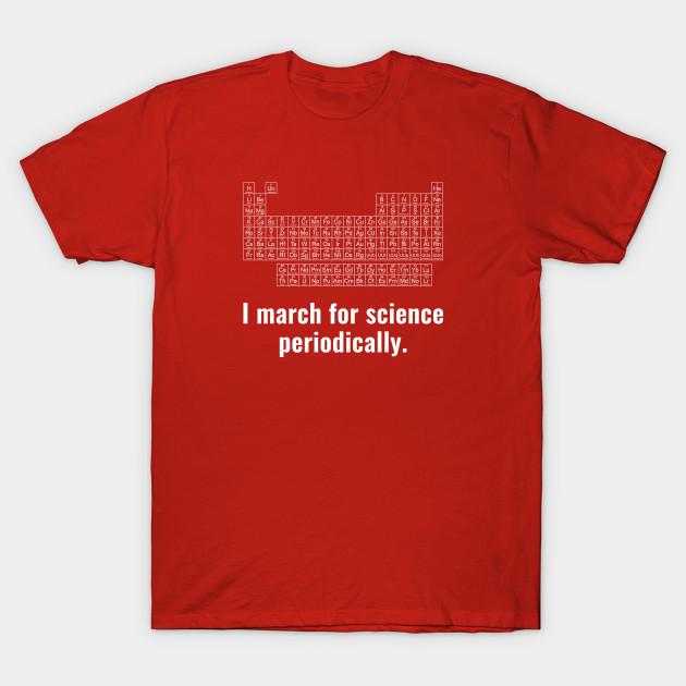 

Unisex Fashion TShirt I March For Science Periodically Print TShirt Plus Size S-5XL T-Shirt 100%Cotton Tops O Neck Short Sleeve Tees 3XL червоний