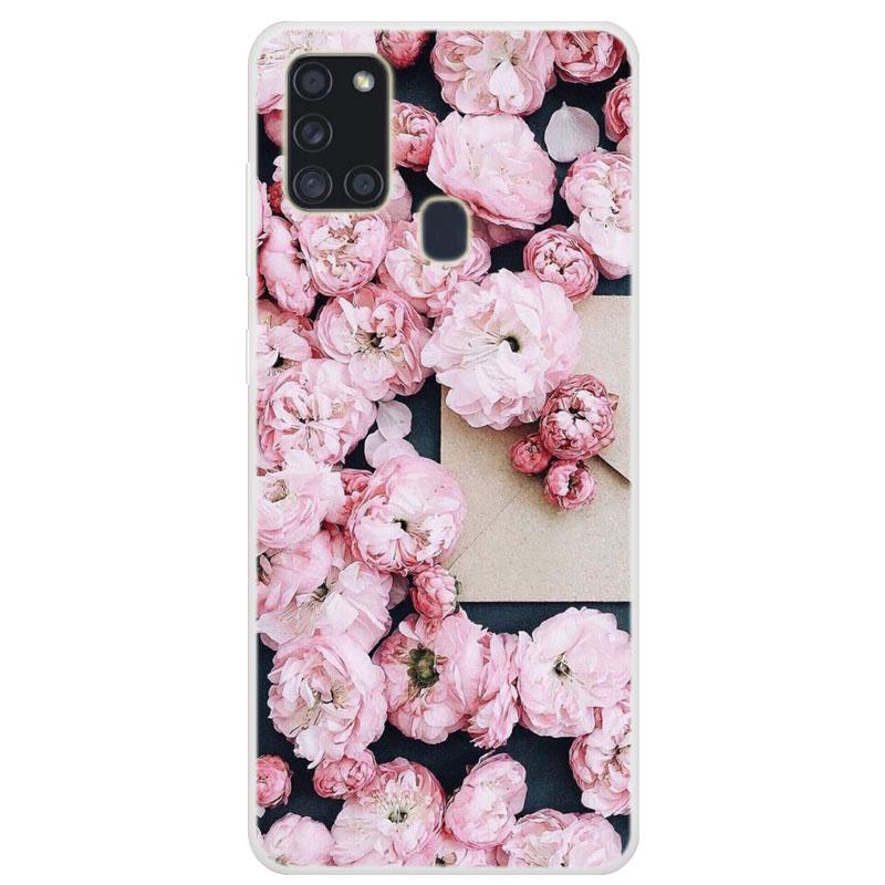 

For Samsung Galaxy A21S Case A 21S Cartoon Silicone TPU Soft Phone Cover For Samsung A21S A217F A21 S M51 S20 FE Cases Luxury Samsung S20 FE