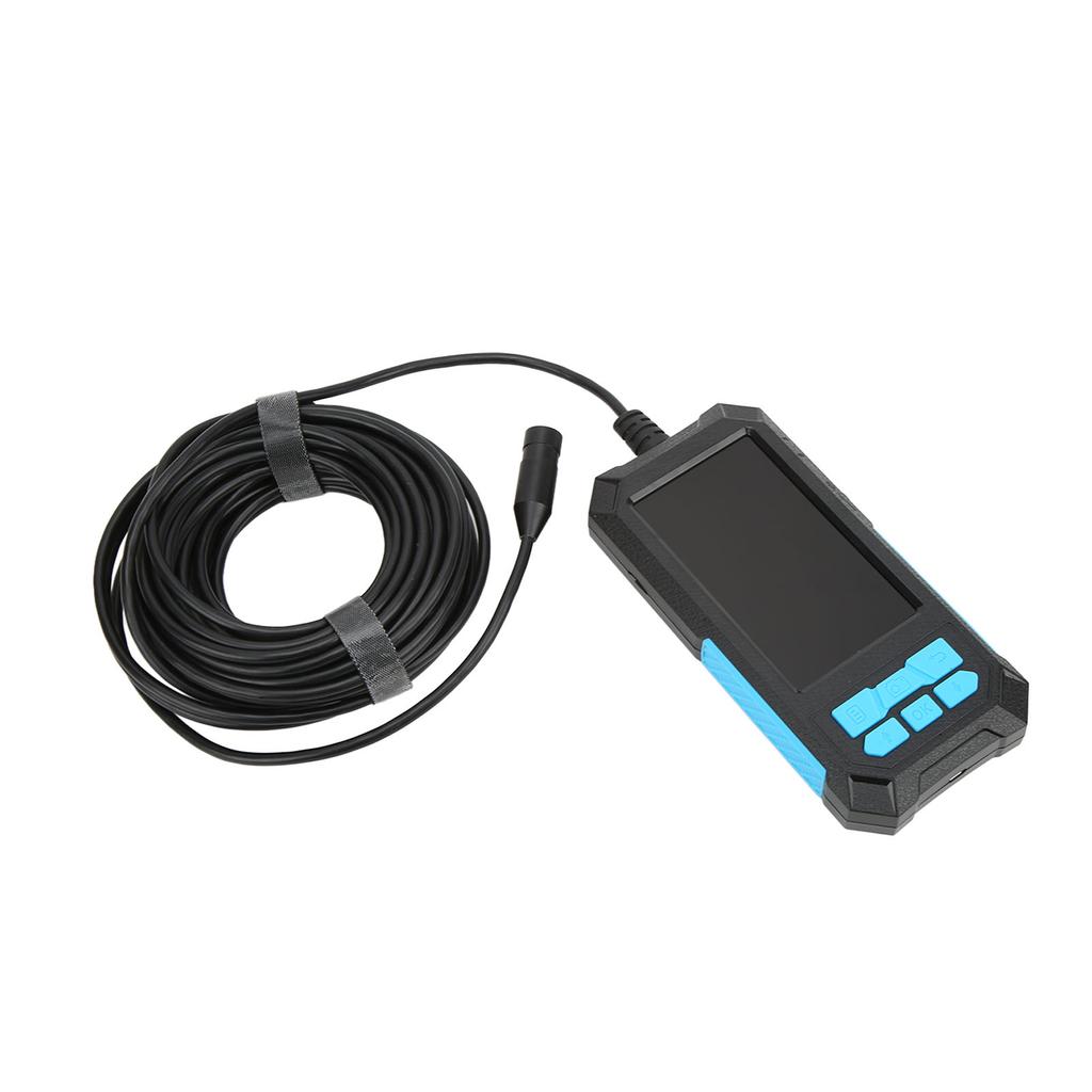 Pipeline Borescope High Resolution 4.5in IPS Screen IP68 Waterproof Adjustable LED Light Portable Borescope for Industry