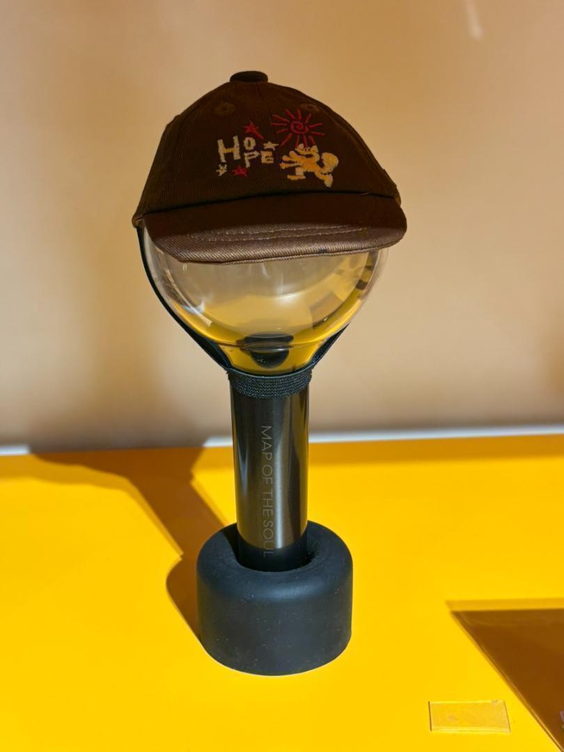 

[USED] BTS J-HOPE Hat Light Stick Ball Cap Hoseok