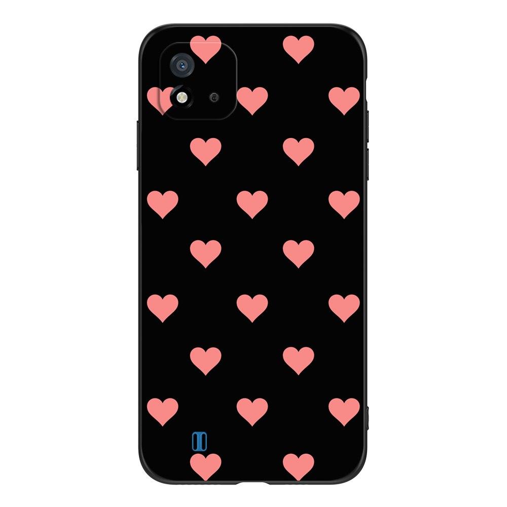 

Силиконовый чехол для Realme C11 2021 2020, чехол для OPPO RealmeC11 C 11, 6,5 дюйма, черный чехол из ТПУ, милый забавный чехол Realme C11 2021