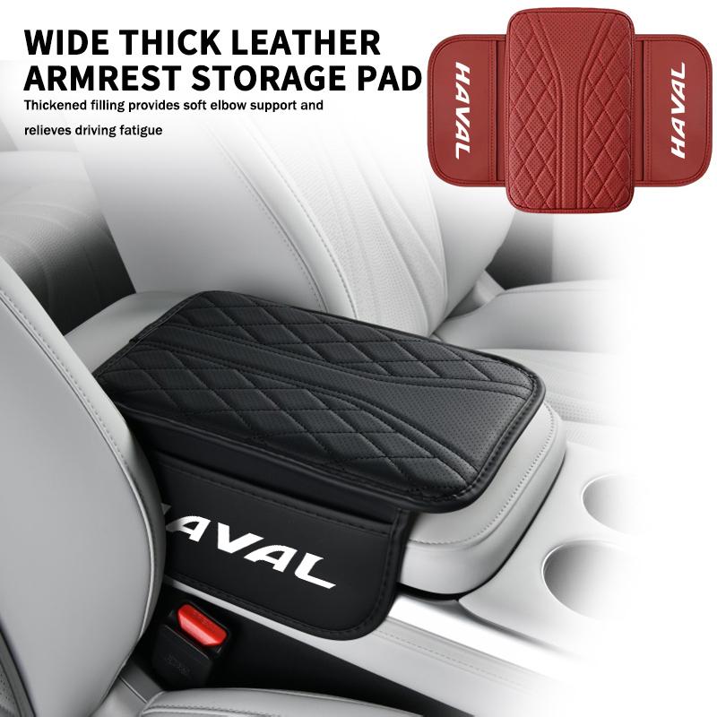 Leather Car Seat Center Console Armrest Mat Storage Bag For Haval Great Wall Jolion H1 H2 H3 H4 H5 H6 H7 H9 F5 F7 M4 M6 F9
