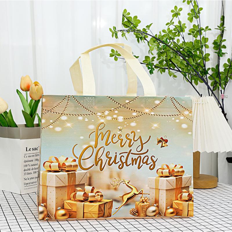 Pungi Cadou de Crăciun Decorațiune Petrecere de Crăciun Mărturii pentru Copii 2025 Crăciun Moș Crăciun Pungi de Mână Navidad Natal Cadou Anul Nou 2026