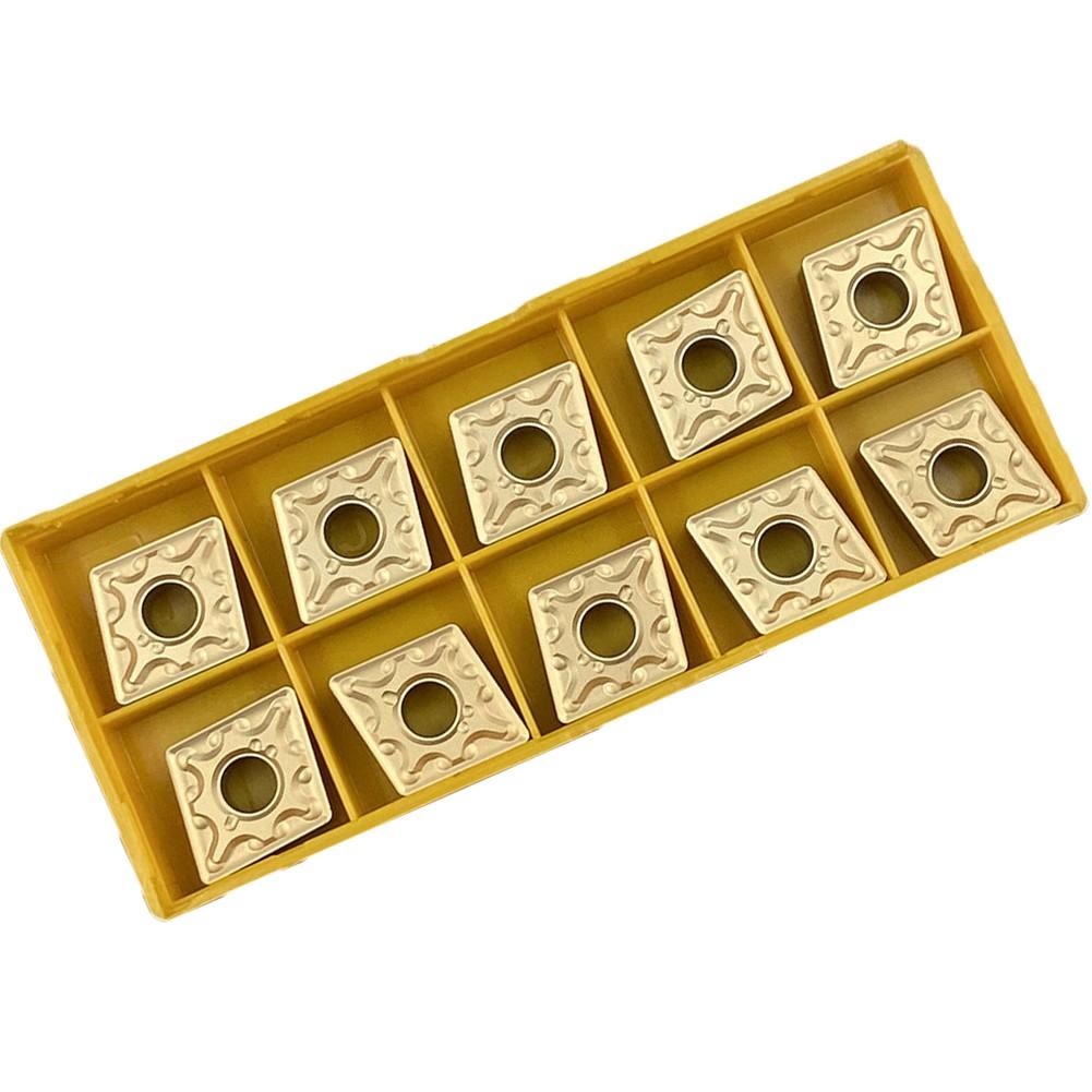 

Набір змінних пластин для токарного інструменту 10 шт. Модель CNMG120408MA Твердосплавні ріжучі інструменти