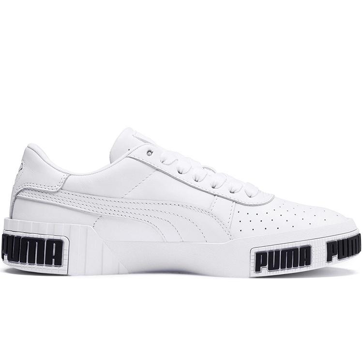(WMNS) PUMA Cali Bold 'Weiß Metallic Gold' Damen 370811-01