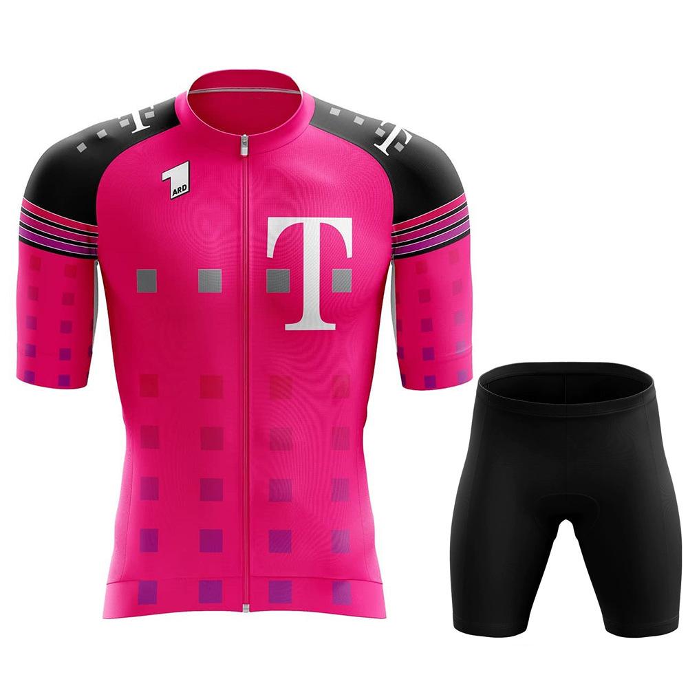 

Summer Men s Short Sleeve Top Breathable Cycling Shorts Set Mountain Road Bike Cycling Suits 2026 3XL