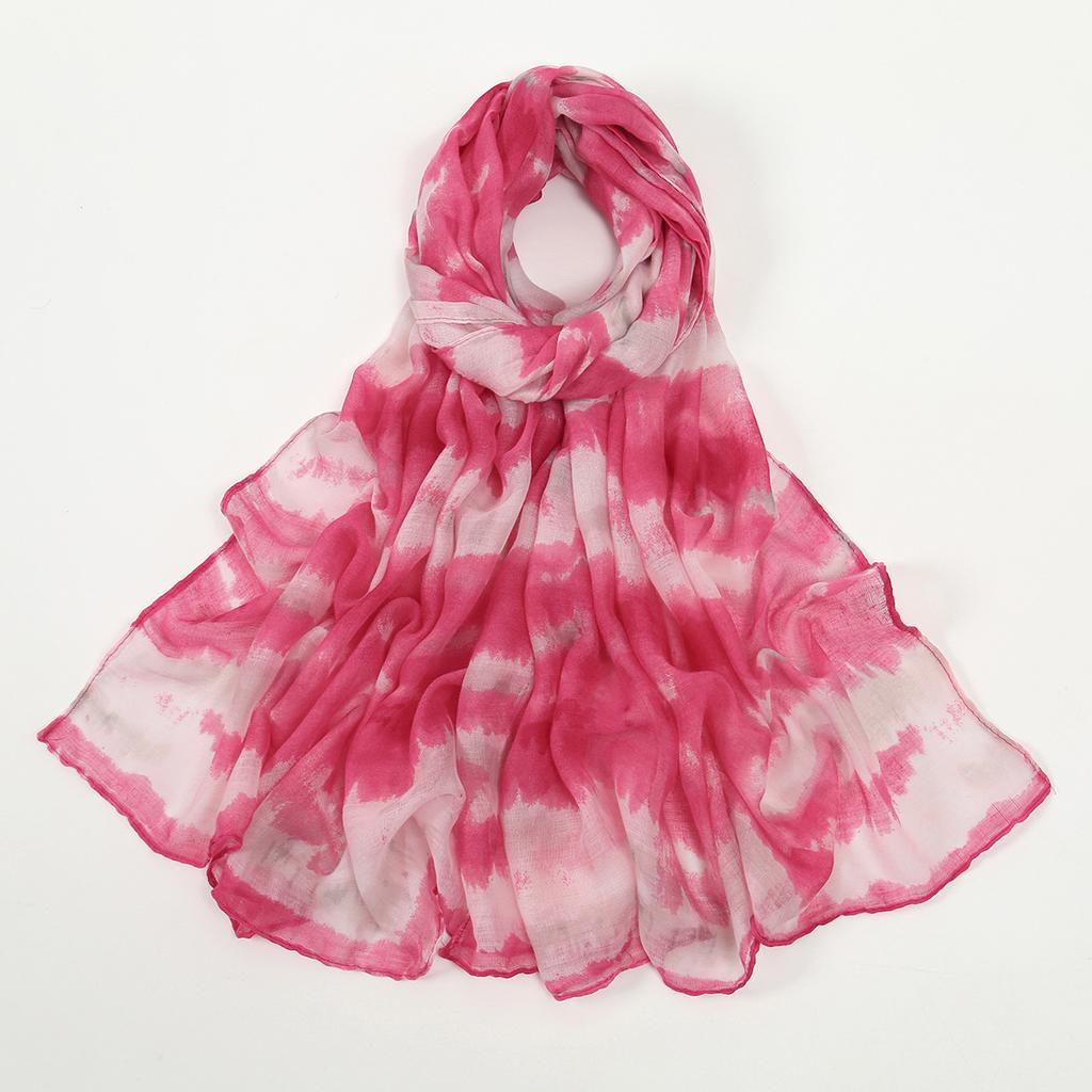 Newest Fashion Color Blending Volie Hijab Scarf Women Shawl Scarf Head Wrap Pashmina Stole Bufandas Maylasia Tudung Scarf