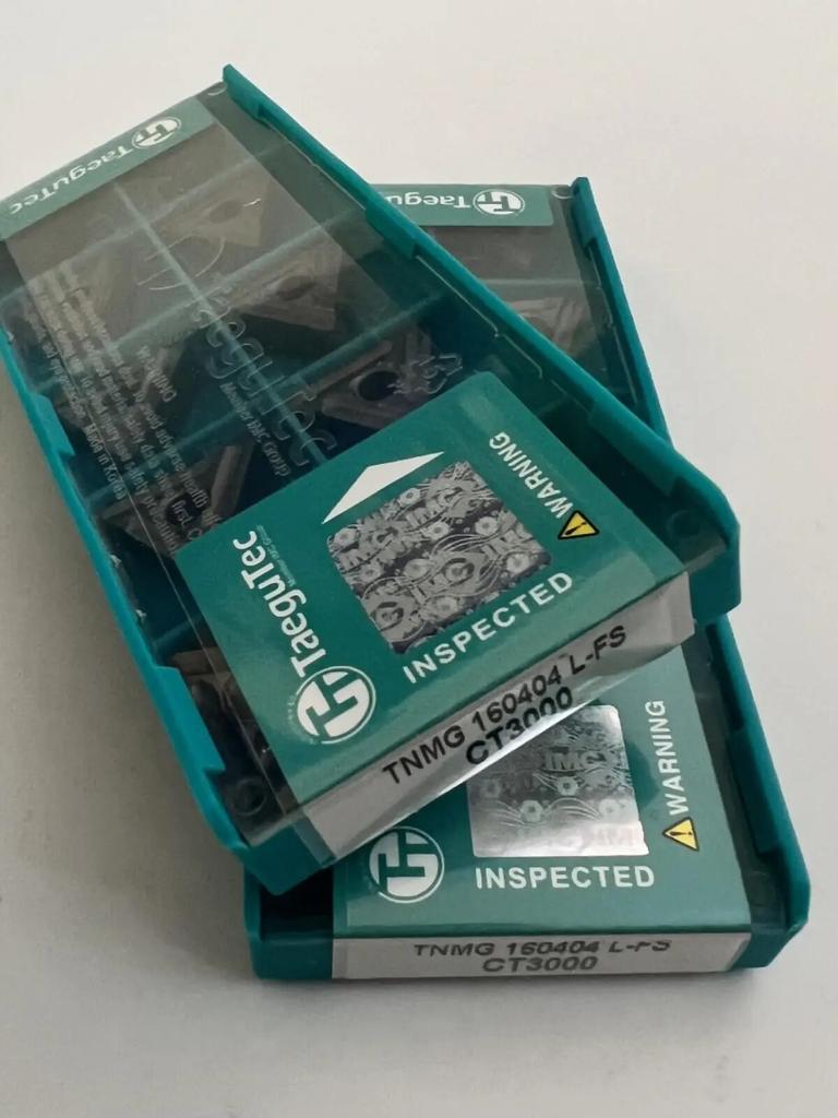 TaeguTec / TNMG160404L-FS CT3000 /Original Genuine CNC Alloy Blade 10 PCS