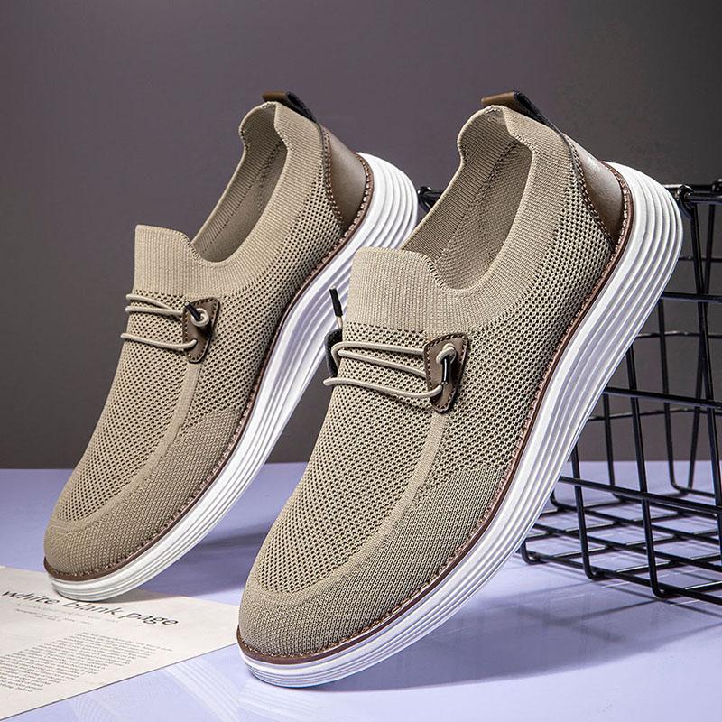 Fashion Fujeak Shoes For Man Breathable Fashion Men Sneakers Outdoor Casual Walking Loafers Breathable Tenis Masculin Zapatillas Hombre