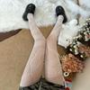 Y2K Gothic Fishnets Stockings Women Mesh Tights Netting Stockings Y2K Pantyhose With Pattern Leggings Sexy Lingerie