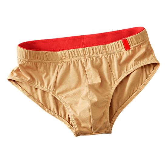 

Сексуальные мужские трусы 3D U-образной формы, супер космические функциональные трусики Fly, широкие эластичные L жёлтый